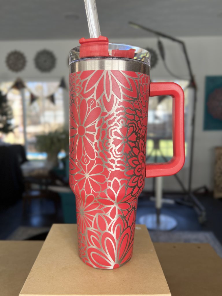 40 oz Etched Tumbler