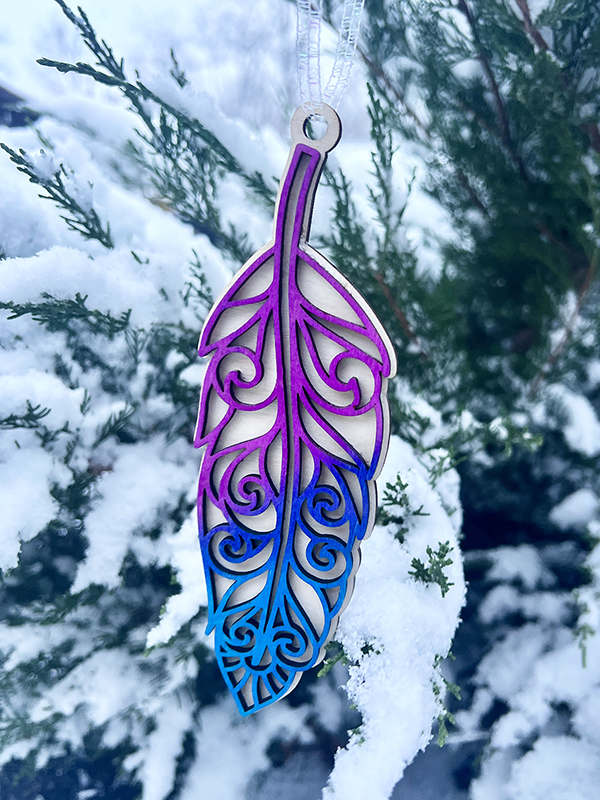 Limited Edition Feather Ornament