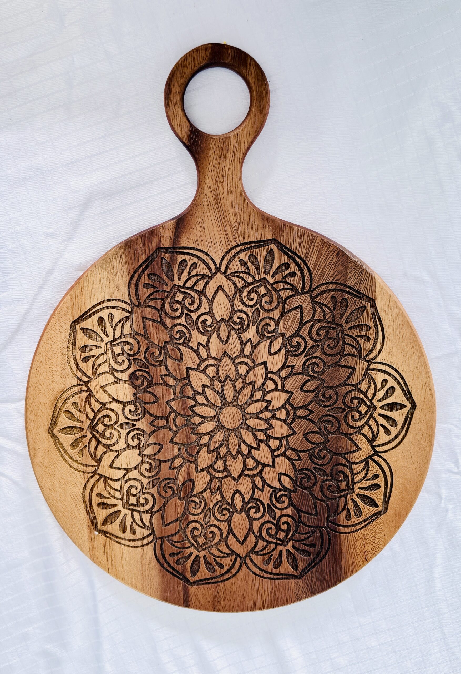 Round Serving Board