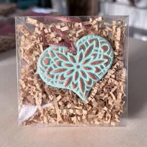 Clay Heart Ornaments