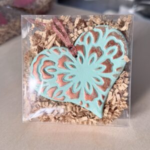 Clay Heart Ornaments